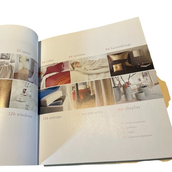 BOOK Pottery Barn Bedrooms Fresh Decorating Ideas Hardcover 192 pages - Picture 5 of 7